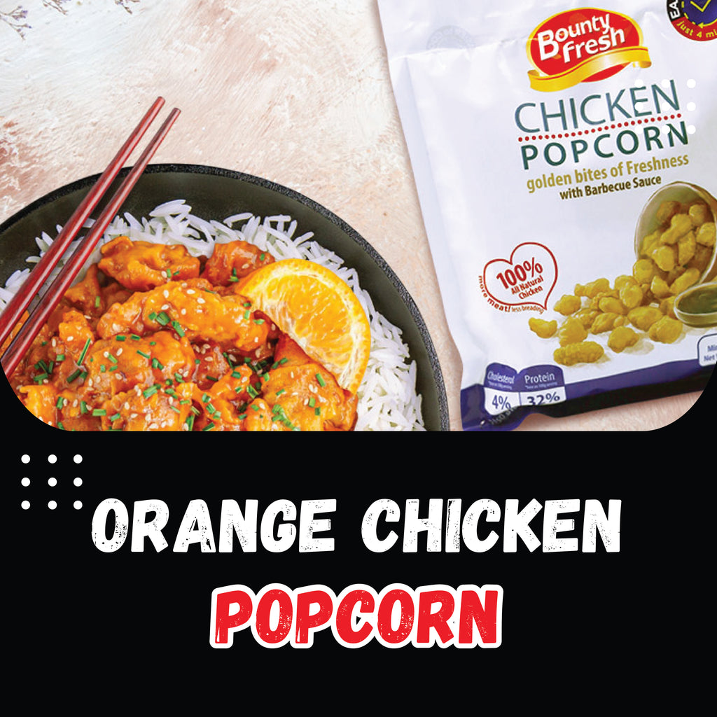 Orange Chicken Popcorn