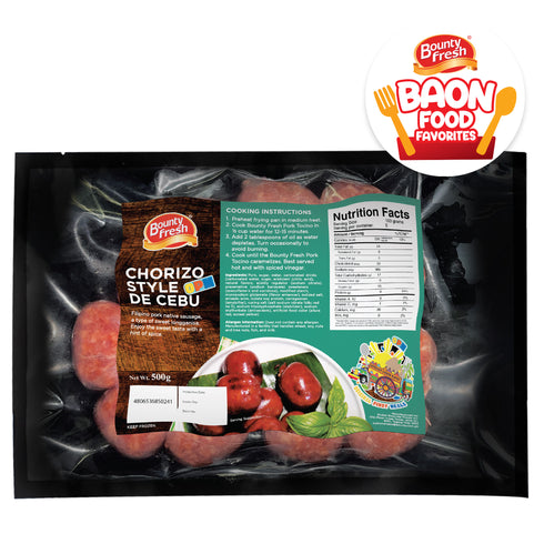 Bounty Fresh Chorizo Style de Cebu