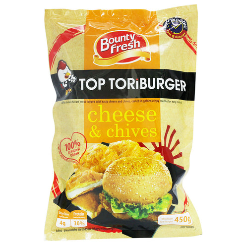 Bounty Fresh Top Toriburger Cheese and Chives